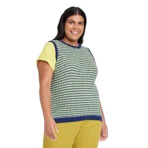 AVA & VIV Women’s Crewneck Pullover Vest. Plus Size 4X